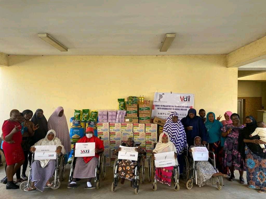 COVID’19: VDI distributes palliatives to women with disabilities
